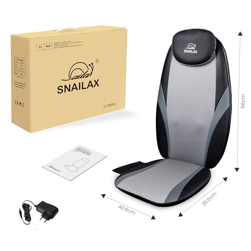 Coussin massage Shiatsu chauffant dos siège SL-256-EU Snailax