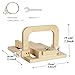 Adjustable Wire Soap Cutter, Wooden Soap Cutters for Soap Making with Replaced Stainless Steel Wires for Handmade