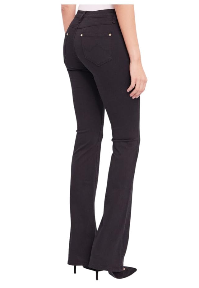 Gaudi Donna Pantaloni Cotone Nero 31