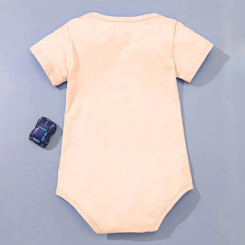 Image of Knitroot Monthly Birthday Teddy Special, Newborn Baby Half Sleeve Unisex Romper, Onesies, Sleepsuit, Body Suit, Envelope Neck, 1 to 12 Months Print, 0-12 Months, Infant Cloth for Boys & Girls