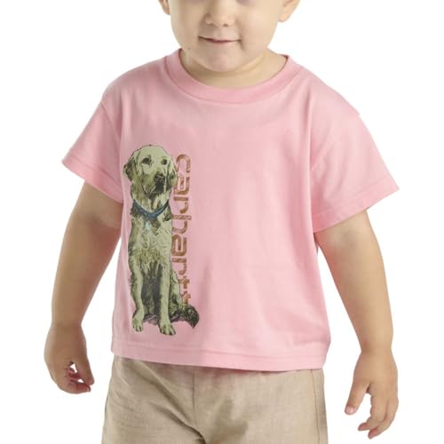 Carhartt Kid's CA7115 Short-Sleeve Dog T-Shirt - Girls