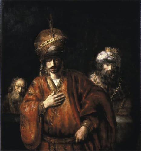 Impresión de imagen de lienzo Rembrandt póster clásico premium
