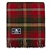 Produktbild Dunkel Ahorn Tartan Premium Wolle Reise Teppich