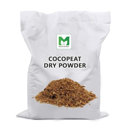 Image of MyOwnGarden Cocopeat Powder for Plants Kitchen, Balcony, Terrace Garden Coco Peat Powder for Gardening All Seeds and Plants (3 KG) Improves Root Aeration, Prevents Soil Compaction & Boosts Plant