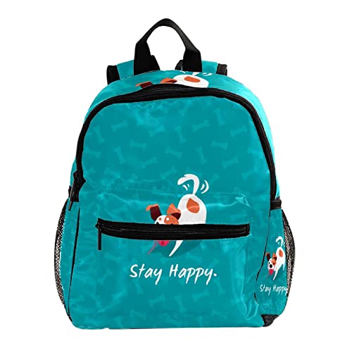 Sac à dos chien Stay Happy idéal pour l'école maternelle et les sorties week-end