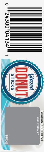 Miniatura 8 de Little Debbie Donut Sticks 6 pasteles de aperitivos envueltos individualmente, 10 onzas