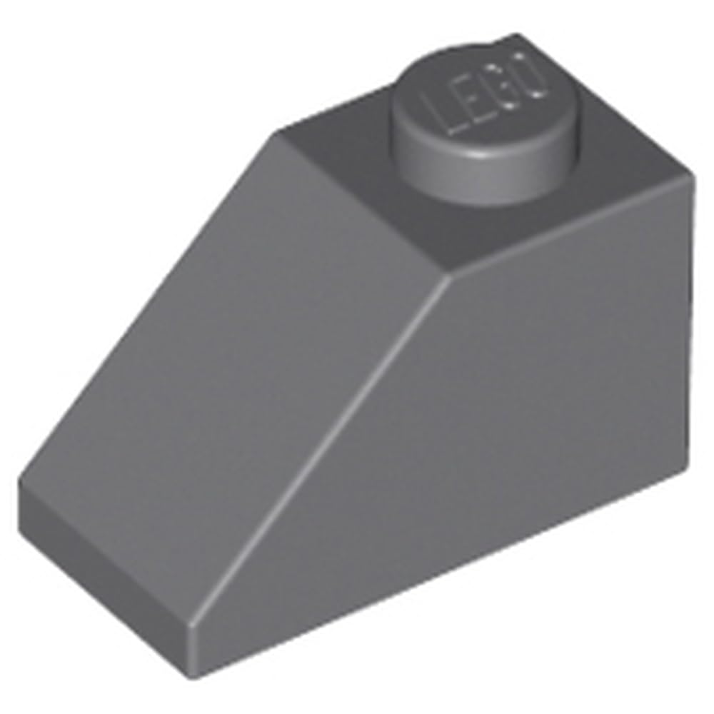 LEGO Slope 45 Degrees, 2 x 1, Part Number 3040, Part 3040, Choose Your Colour (Dark Bluish Gray, 50, Bricks)