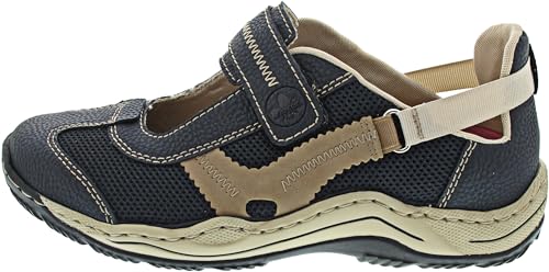 Rieker Klettschuh Blau