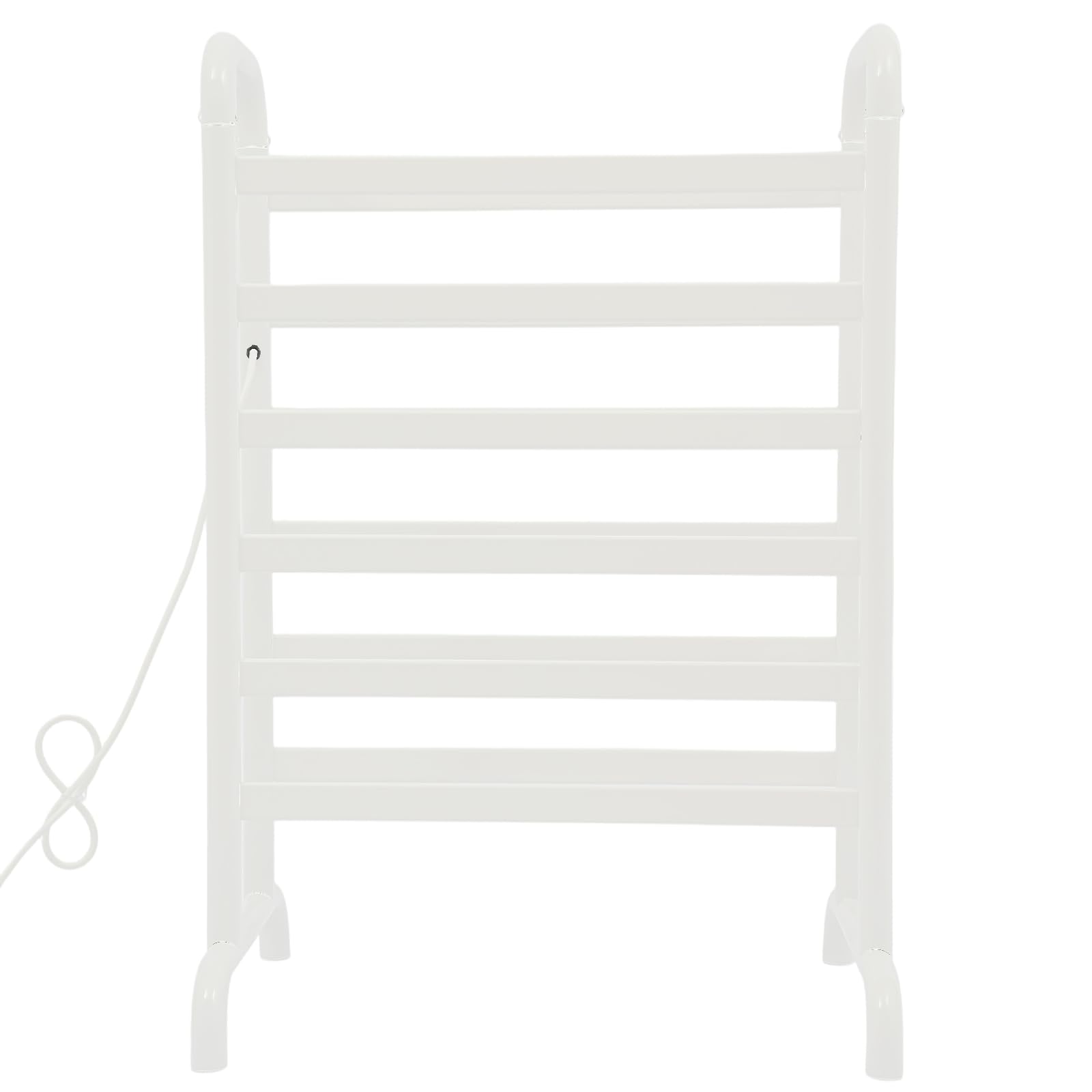 Sèche-serviettes électrique sur pied avec minuterie de 1 à 24 heures, porte-serviettes chauffant pour salle de bain, armoires, hôtels, spas