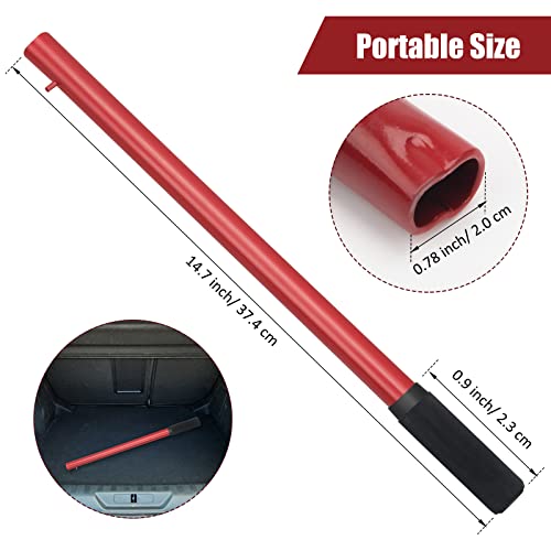Windspeed Horizontal Hydraulic Jack Handle, 2 Ton Floor Jack Handle Replacement for Car Jack Pole Lever Handle, Use for Car Jack Accessories Red