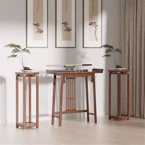 Support pour bonsaï en bois | Table de style chinois - 8