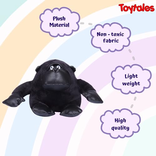 Image of TOYTALES Stuffed Ziggy Gorila Cute Hanging Plush Soft Toy for Girls & Boys | Stuffed Animal Soft Toy for Kids| Small Size Cute Plush Huggable Toy (Color May Vary)