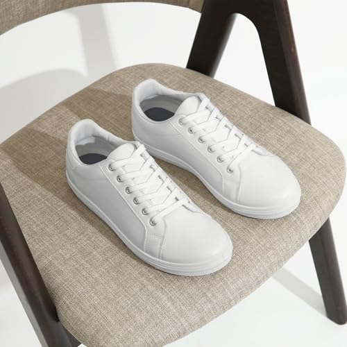 Jousen Mens Sneakers White Mens Casual Shoes Soft Breathable Fashion Sneakers for Mens2