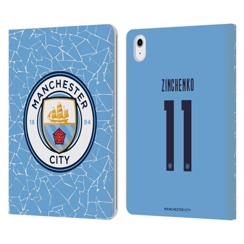 Étui Manchester City pour iPad Air 11 en cuir avec support Zinchenko