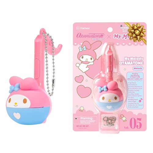 Image of Otamatone Melody Sanrio Electronic Instrument Toy Keychain - My Melody