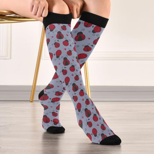 Image of Fisyme Socks for Women Men Warm Comfort Athletic Crew Running Hiking Cycling Compression Socks