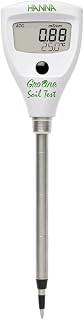 Hanna Instruments GroLine HI98331 Direct Soil Conductivity Tester - EC Meter with Auto Temp Compensation for Agriculture