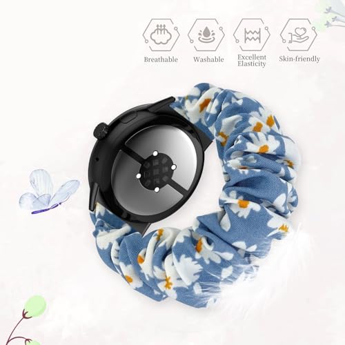 Correa Scrunchie compatible con Google Pixel Watch 4 miniatura 2