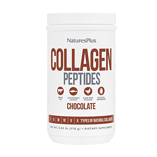NaturesPlus Collagen Peptides, Chocolate flavor