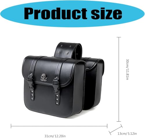 Hamerux Vintage PU Saddlebags