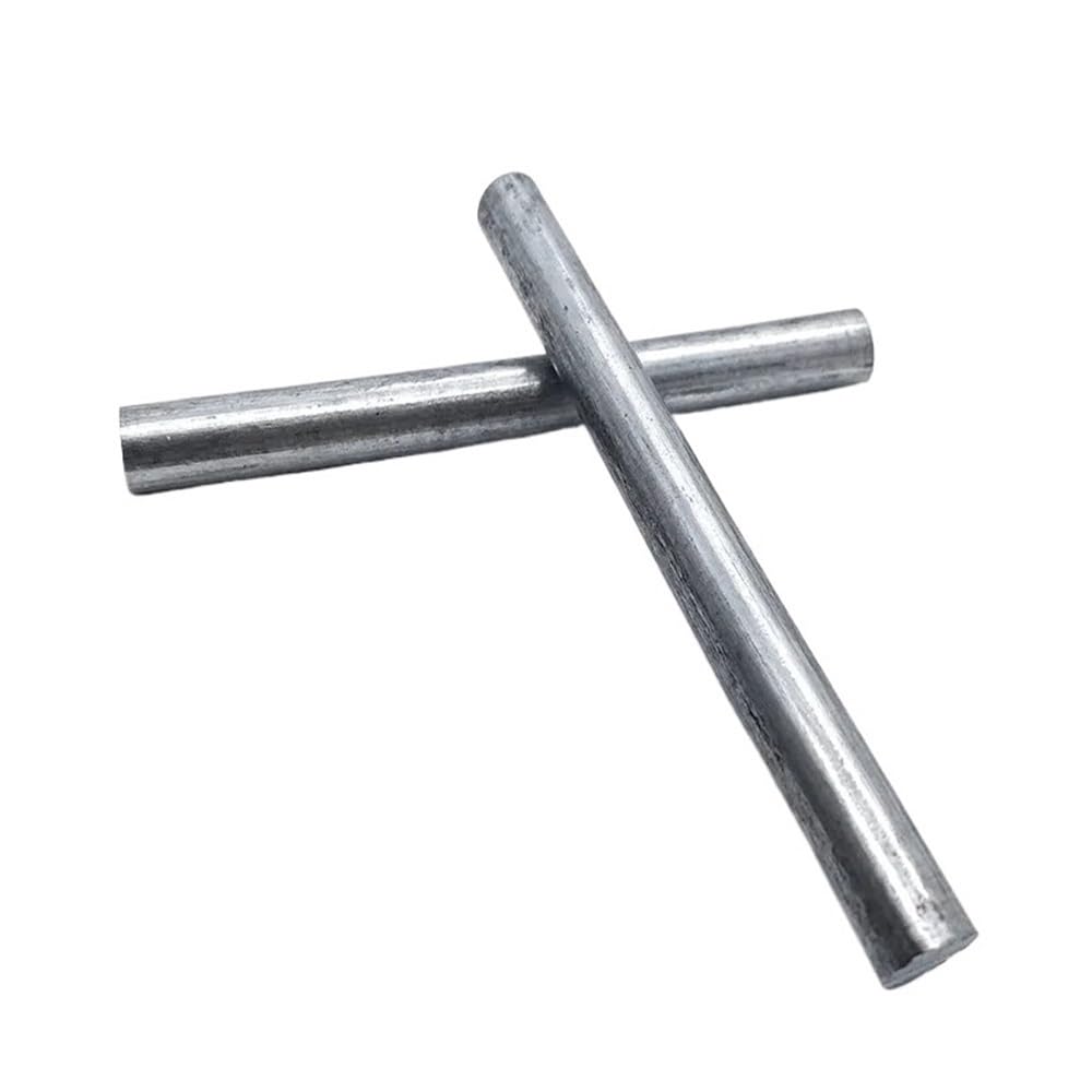 Barre ronde solide en zinc de 300 mm de long, diamètre 10-20 mm, anode en zinc haute pureté for expériences, 1 pièce(18mm)