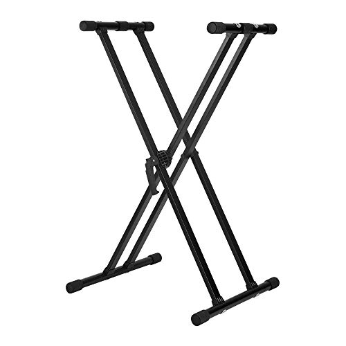 image for Korg EK-50 Entertainer Keyboard with Knox Adjustable X Style Keyboard 