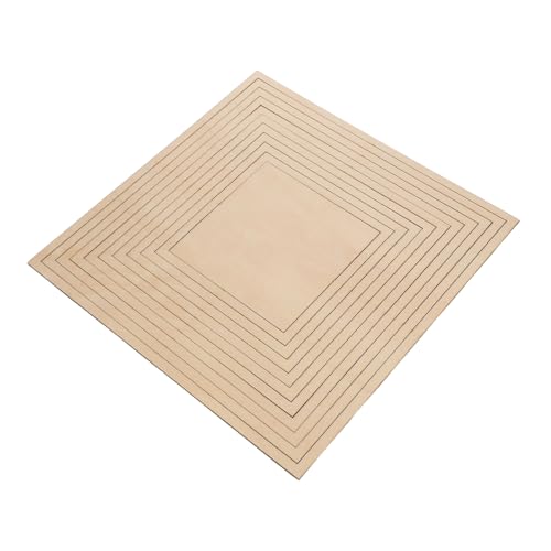 Rail de découpe concentrique pour poterie et guides carrés de formage