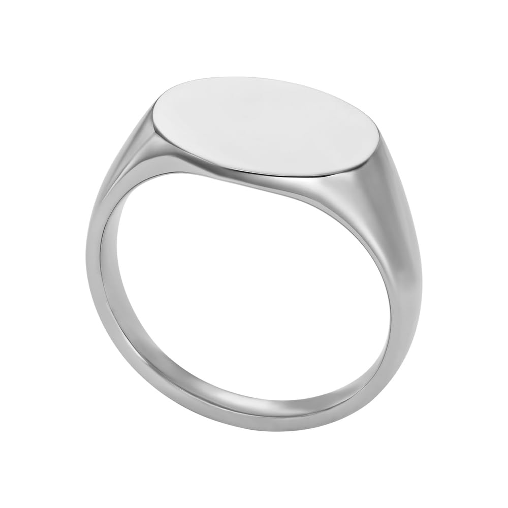 Fossil Anelli da uomo in acciaio inox con sigillo