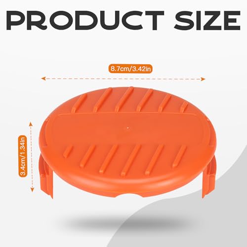 Image of AF-100 AF100 Weed Eater Spool Compatible with Black and Decker BESTA510 LST522 LSTE525 LST300,for AFS Automatic Feed Spool 30ft 0.065 inch 8Pack(6 Spools, 1Cap, 1Spring)
