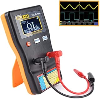 MESR-100 Capacitor Tester, Geevorks ESR Meter in Circuit Capacitor Tester Up to 0.001-100.0R, Auto-Ranging Ohm Meter