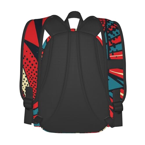 Travel Backpack for Women Men White Five Pointed Star Casual Daypack Large Capacity Nurse Bag4