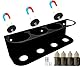 TollTool Magnet Dosenhalter für Sprühflaschen Werkstattwagen Spraydosenhalter Werkstatt Halterung Werkzeugwagen für Spraydosen sprühdosen Regal, Spray Bottle Storage Rack (1 Stück Magent)