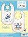 Tobin Birds Stamped for Cross Stitch Baby Bibs Kit, Blue,T21768