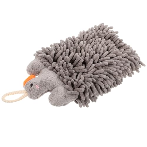 IWOWHERO Toalla de Mano Colgante de Chenilla Absorbente de Agua, Fácil de Limpiar, Tamaño Adecuado para Baño y Cocina, Adecuada Adultos