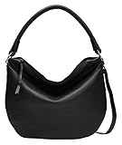 liebeskind tasche kayla Hauptfach mit Reißverschluss Liebeskind Berlin Damen Lova Hobo Schultertaschen, Schwarz (Black), Medium