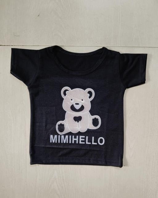 Image of Unisex Baby Short Sleeve Mimimello Parent Top Bottom Clothing Set for Summer Comfort Casual Daily Outfit