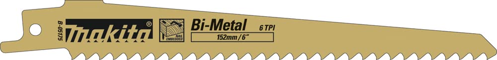 Lame s.sable bim 150 Makita B-05175 pour éviter les casses de lame de scie