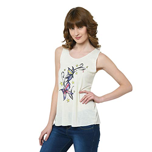 Image of Mack Jonney Regular Fit Women Tank Tops(Pack of 1-MACK632704)