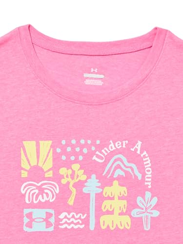 Image of Under Armour Girls' Short Sleeve Performance Graphic Tee, Outdoor Collection