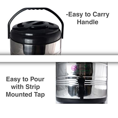 Image of Sumwin Super Star Water Cooler, Water Dispenser, Warer Cooler, Water Jug Portable, Easy to Carry, Best for picnics, Offices, Shops (18 L)