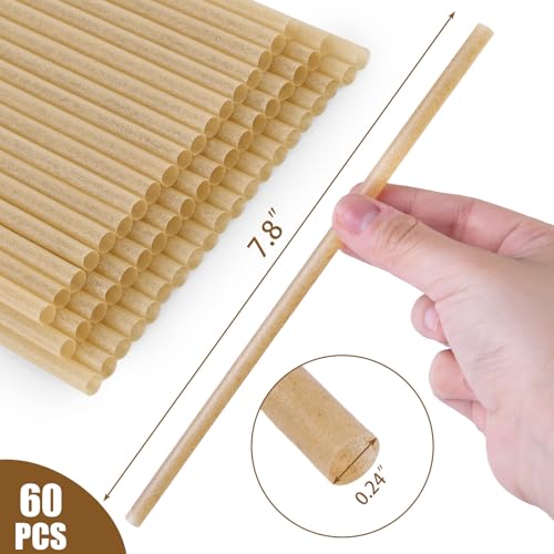 Set de pitillos flexibles coloridos de 13 y 7.8 pulgadas miniatura 4