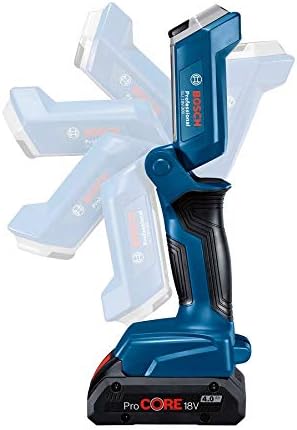 Bosch Professional 18V System GLI 18V-300 cordless LED light (max. brightness level of 300 lumens, excluding rechargeable batteries and charger, in cardboard box)