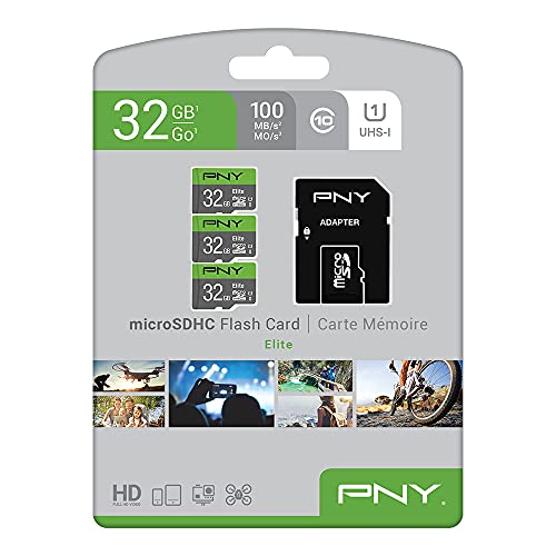 Amazon $18 3-Pack PNY 32GB Elite C10 U1 V10 microSDHC Flash Memory Card 3-Pack, UHS-I | Up to 100MB/s Read - image 7
