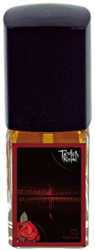 Original Teufelsküche Patchouli Tender Effection – Vintage-Patchouli küsst wilde Rose, Eau de Parfum Damen, Gothic Parfum, 25 ml Spray, Gotik Patchouly