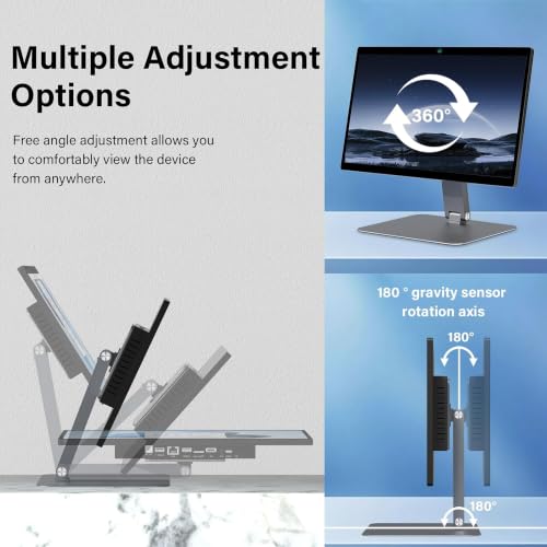 Image of All-in-One Industrial Touch Panel PC, Fanless Computer with Integrated 5MP Camera, 15.6 inch Touchscreen Tablet PC Win11 Pro, N5095 8GB RAM 128GB ROM, 1920*1080 IPS for Automation, Kiosk, Monitoring