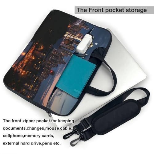 Bolso Tote City Seattle para laptop unisex 13 pulg miniatura 3