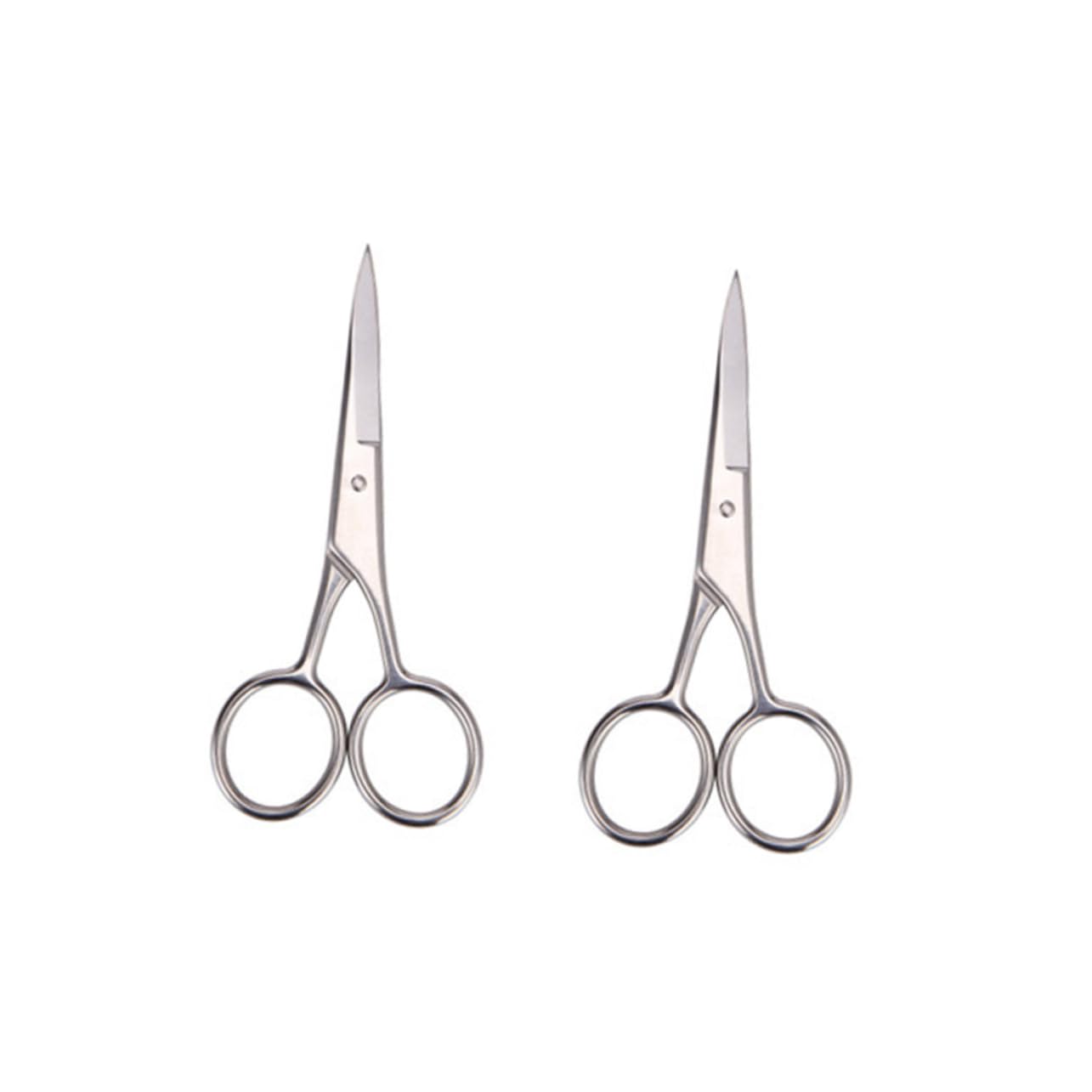 Beavorty 3 Set di Forbici per Baffi da Uomo Forbici di Precisione per Barba Robuste in Acciaio Inossidabile per Casa E Styling 2 Pezzi*3