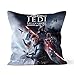 Fundas de almohada decorativas de doble cara con cremallera oculta Star wars jedi fallen order Regalo, aplicar a la ropa de cama del sofá del hogar de la decoración del coche (45cm x 45cm)