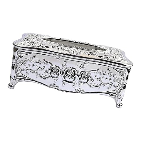 FLCPJGV Vintage Acrylic Tissue Holder Cover