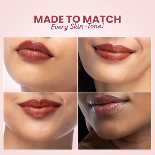 Image of Dot & Key Meltie Lip Balm SPF 50+ With 2% Kojic & Vitamin C | Hydrates Dry, Chapped Lips, Lightens Pigmentation, Brightens Lips | With Shea & Mango Butters, Peptide Infused | Cocoa Creme | 4g